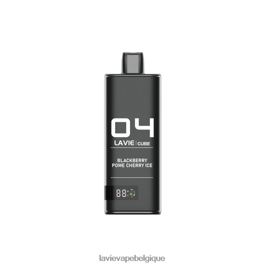 46406838 Lavie Vape Avis | glace à la cerise et aux pépins de mûre LAVIE Cube 20000 bouffées